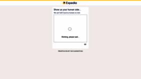What Expidia.com website looked like in 2023 (This year)