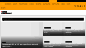 What Expresshospitality.com website looked like in 2023 (This year)