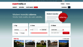 What Expertreality.cz website looked like in 2023 (This year)