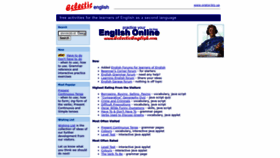 What Eclecticenglish.com website looked like in 2023 (This year)