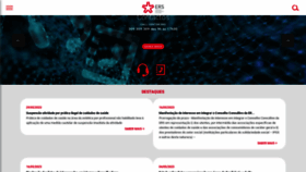 What Ers.pt website looked like in 2023 (2 years ago)