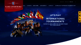 What Euro-sportring.com website looked like in 2023 (This year)
