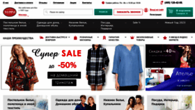 What Ellinashop.ru website looked like in 2023 (2 years ago)