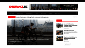 What Endurance.biz website looked like in 2023 (1 year ago)