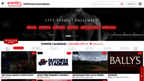 What Eventsfy.com website looked like in 2023 (2 years ago)