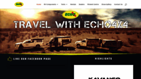 What Echo4x4.co.za website looked like in 2023 (This year)