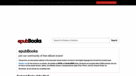 What Epubbooks.com website looked like in 2023 (This year)