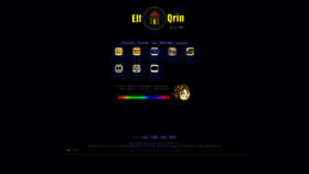 What Elfqrin.com website looked like in 2023 (This year)