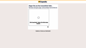 What Expedia.de website looked like in 2023 (This year)