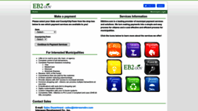 What Eb2gov.com website looked like in 2023 (This year)
