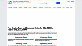 What Englishteststore.net website looked like in 2023 (This year)