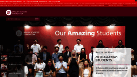 What Esf.edu.hk website looked like in 2023 (This year)