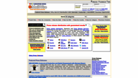 What Emailwire.com website looked like in 2023 (This year)