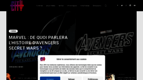 What Eklecty-city.fr website looked like in 2023 (2 years ago)