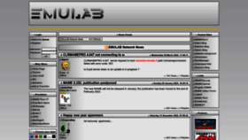 What Emulab.it website looked like in 2023 (2 years ago)