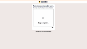 What Expedia.nl website looked like in 2023 (2 years ago)