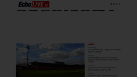What Echolive.ie website looked like in 2023 (3 years ago)