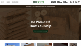 What Ecoenclose.com website looked like in 2023 (This year)