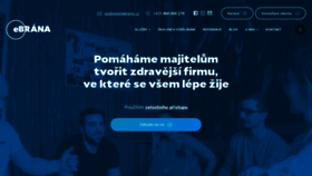 What Ebrana.cz website looked like in 2023 (2 years ago)