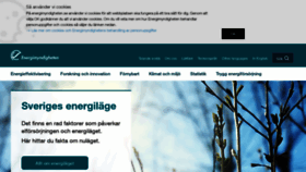 What Energimyndigheten.se website looked like in 2023 (This year)