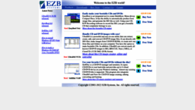 What Ezbsystems.com website looked like in 2023 (This year)