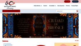 What Edicionesurano.com website looked like in 2023 (This year)