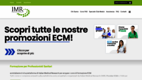 What Ecmitalianmr.it website looked like in 2023 (This year)
