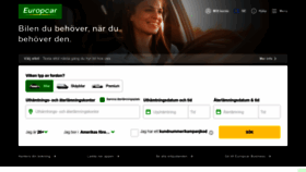 What Europcar.se website looked like in 2023 (3 years ago)