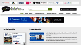 What Ebnet.co.za website looked like in 2023 (This year)
