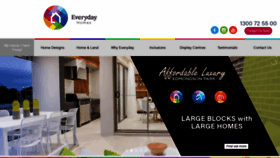 What Everydayhomes.com.au website looked like in 2023 (This year)