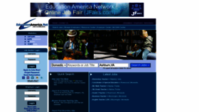 What Educationamerica.net website looked like in 2023 (This year)