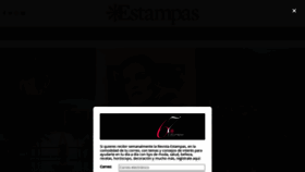 What Estampas.com website looked like in 2023 (This year)