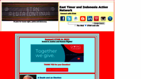 What Etan.org website looked like in 2023 (This year)