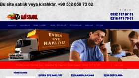 What Evdenevenakliyatciyiz.com website looked like in 2023 (This year)