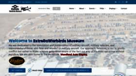 What Ewarbirds.org website looked like in 2023 (This year)