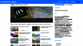What Ecosistemaurbano.org website looked like in 2023 (2 years ago)