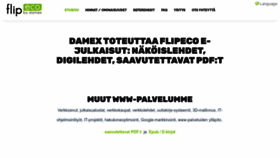 What E-julkaisu.fi website looked like in 2023 (This year)
