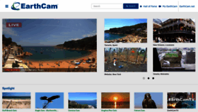 What Earthcam.com website looked like in 2023 (This year)