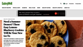 What Eatingwell.com website looked like in 2023 (This year)