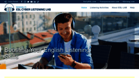 What Esl-lab.com website looked like in 2023 (2 years ago)