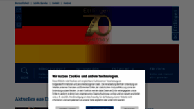 What Ettlingen.de website looked like in 2023 (2 years ago)
