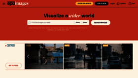 What Epaimages.com website looked like in 2023 (This year)