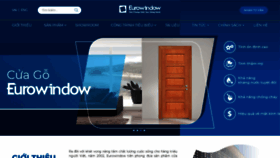 What Eurowindow.biz website looked like in 2023 (This year)