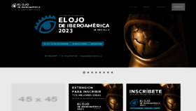 What Elojodeiberoamerica.com website looked like in 2023 (This year)