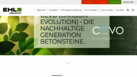 What Ehl.de website looked like in 2023 (This year)