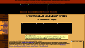 What Eyesonafrica.net website looked like in 2023 (This year)