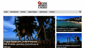 What Essemundoenosso.com.br website looked like in 2023 (This year)