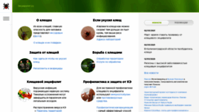 What Encephalitis.ru website looked like in 2023 (This year)