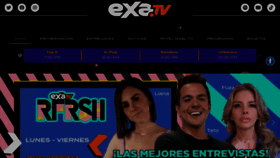 What Exa.tv website looked like in 2023 (This year)