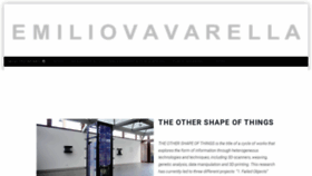 What Emiliovavarella.com website looked like in 2023 (1 year ago)